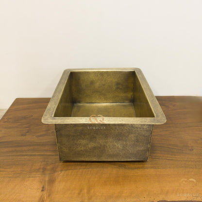 Hammered Brass-Bronze Sink