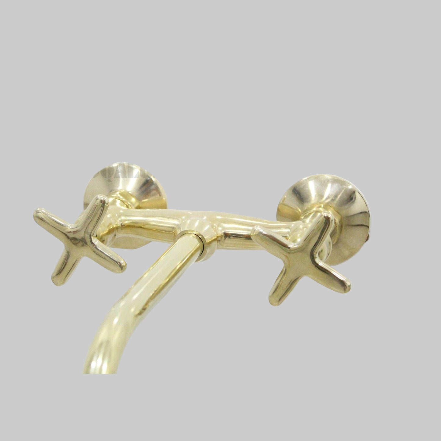 Brass Wall-Mounted Faucet