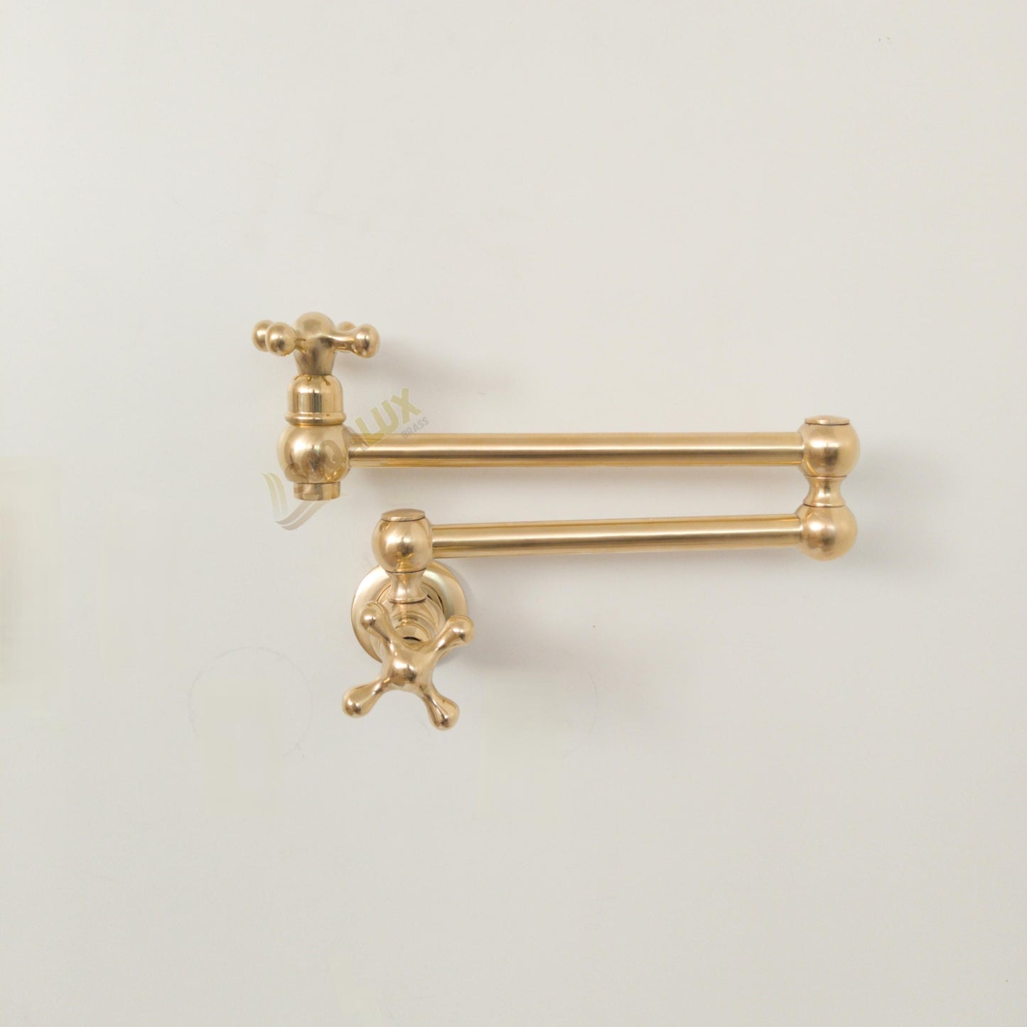 Unlacquered  Brass Pot Filler Faucet