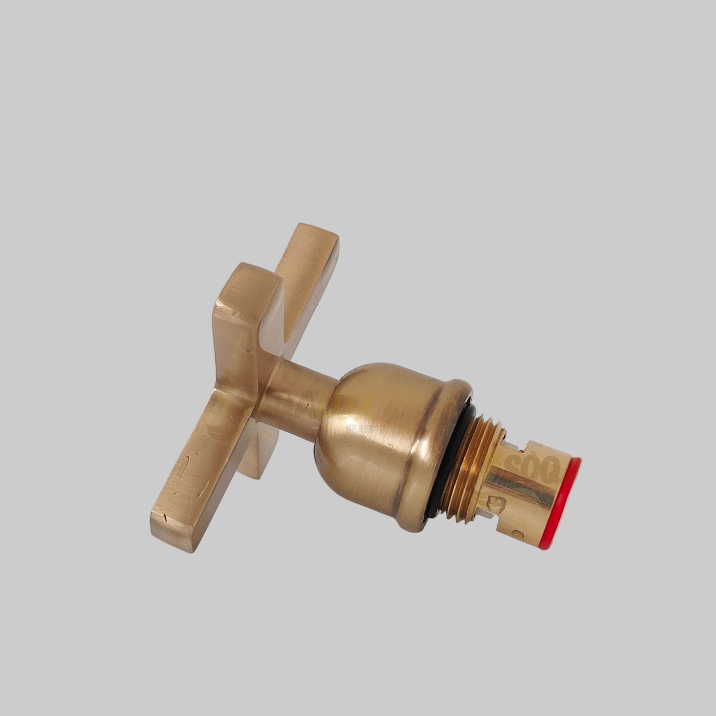 Handmade Solid Brass Faucet Handles Set of 2