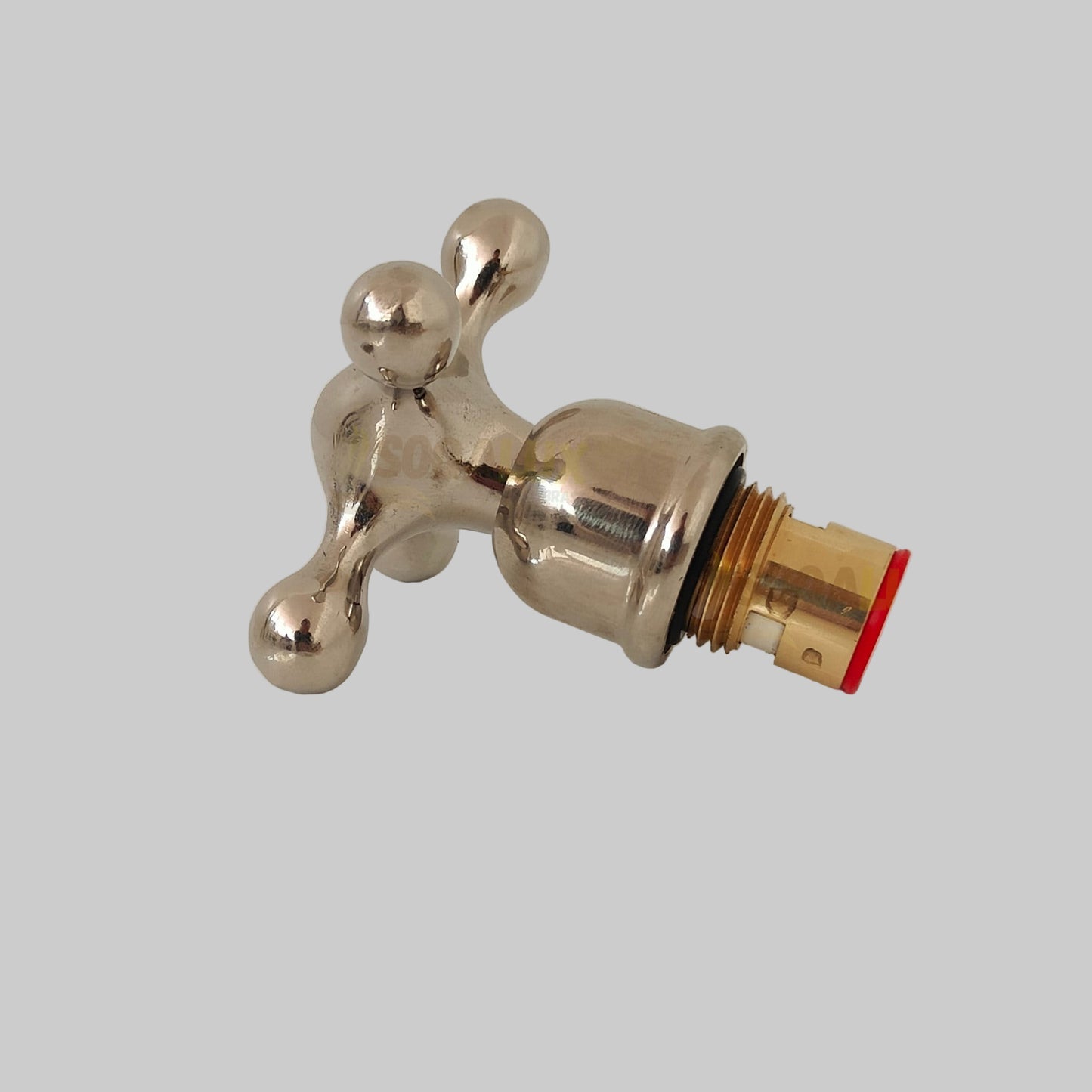 Handmade Solid Brass Faucet Handles Set of 2