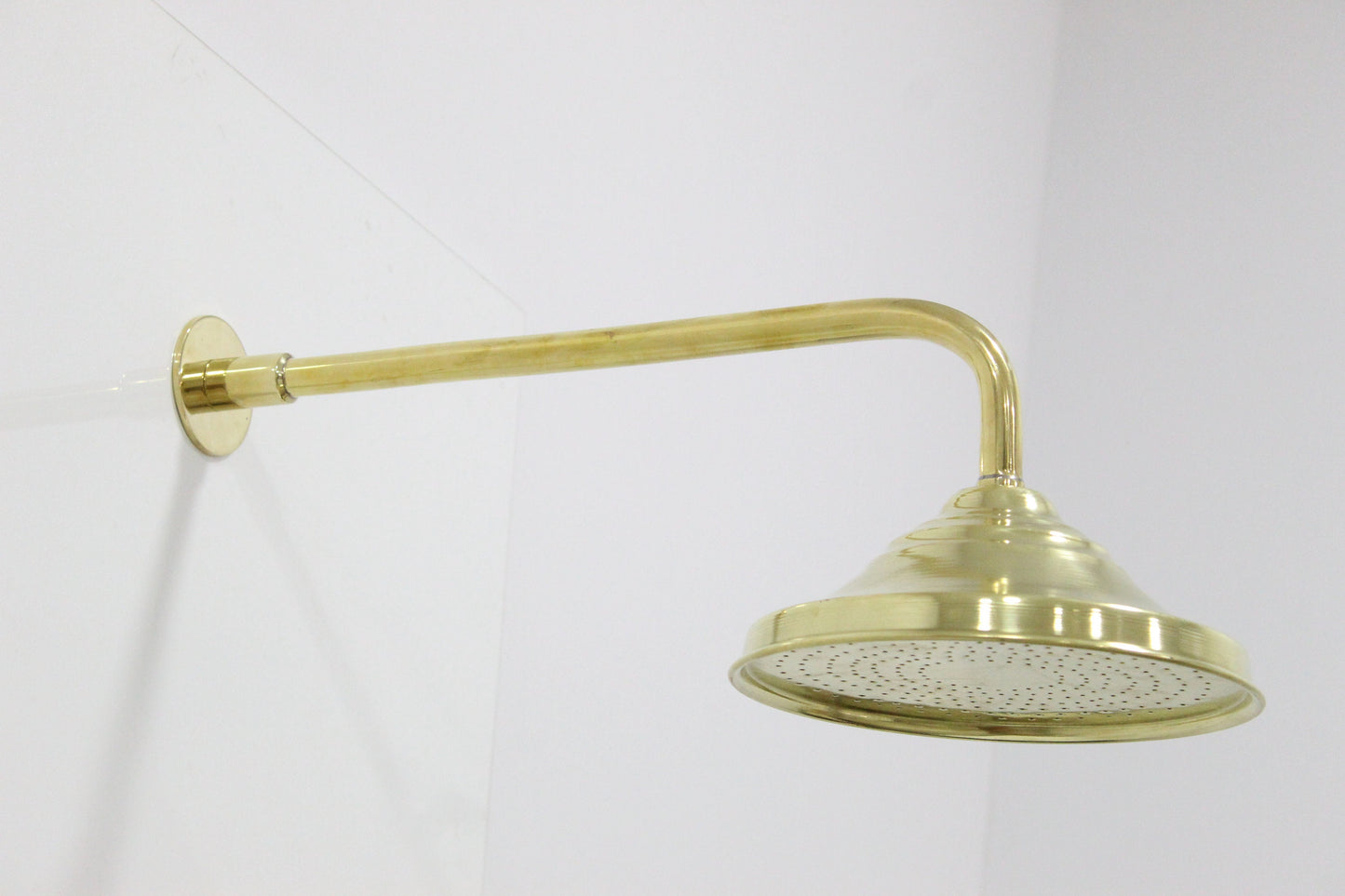 Brass Shower System, Tub Filler And Head Shower
