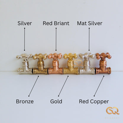 Classic Brass Gate Valve – 1/2" Standard