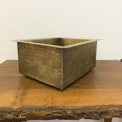Hammered Brass-Bronze Sink