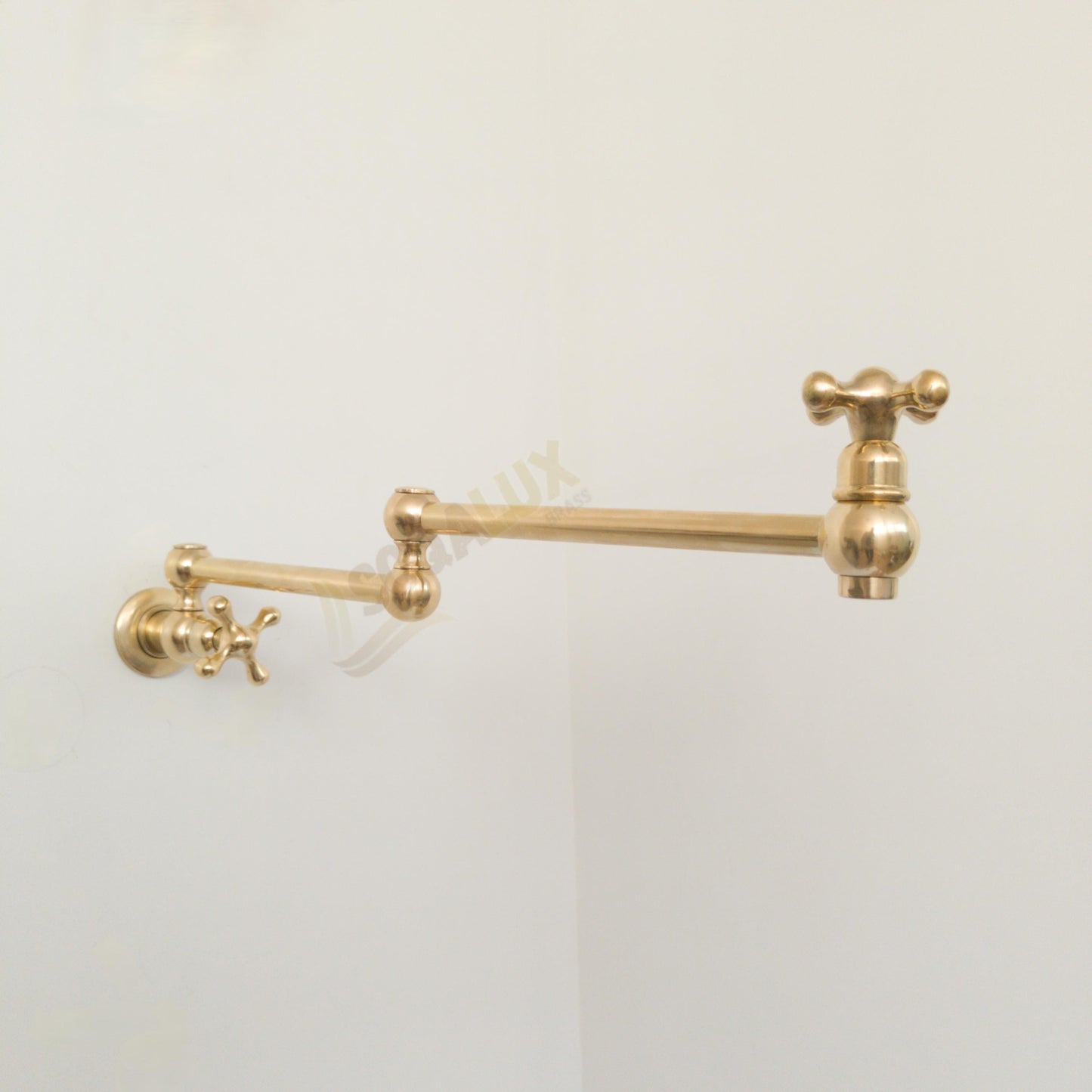 Unlacquered  Brass Pot Filler Faucet