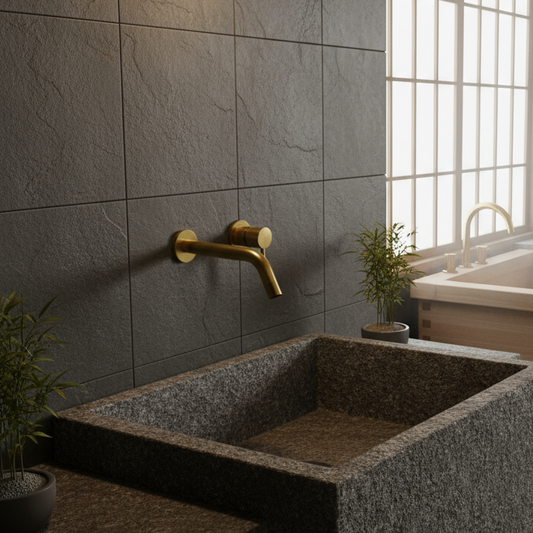 Unlacquered Brass Wall Mount Faucet