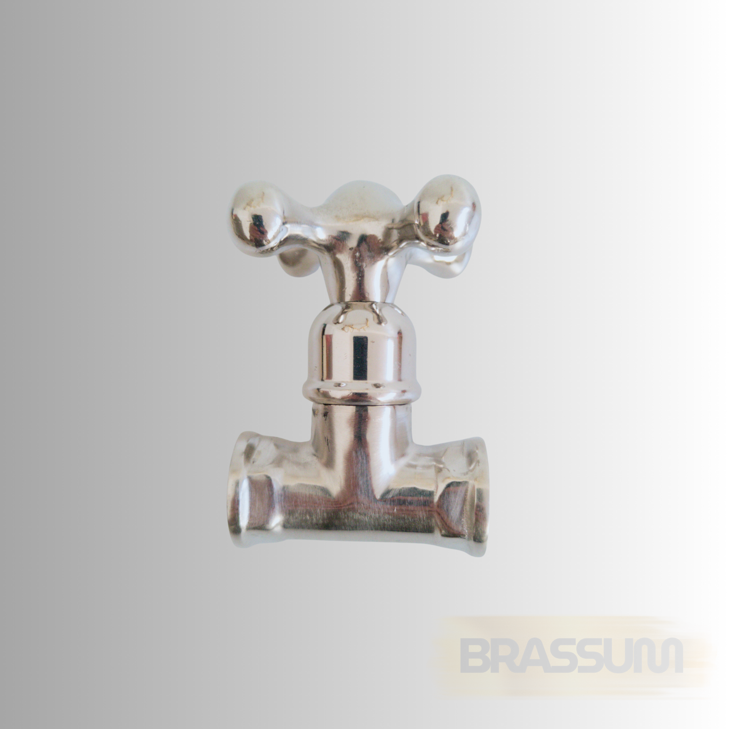 Classic Brass Gate Valve – 1/2" Standard