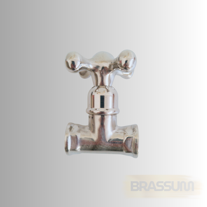 Classic Brass Gate Valve – 1/2" Standard