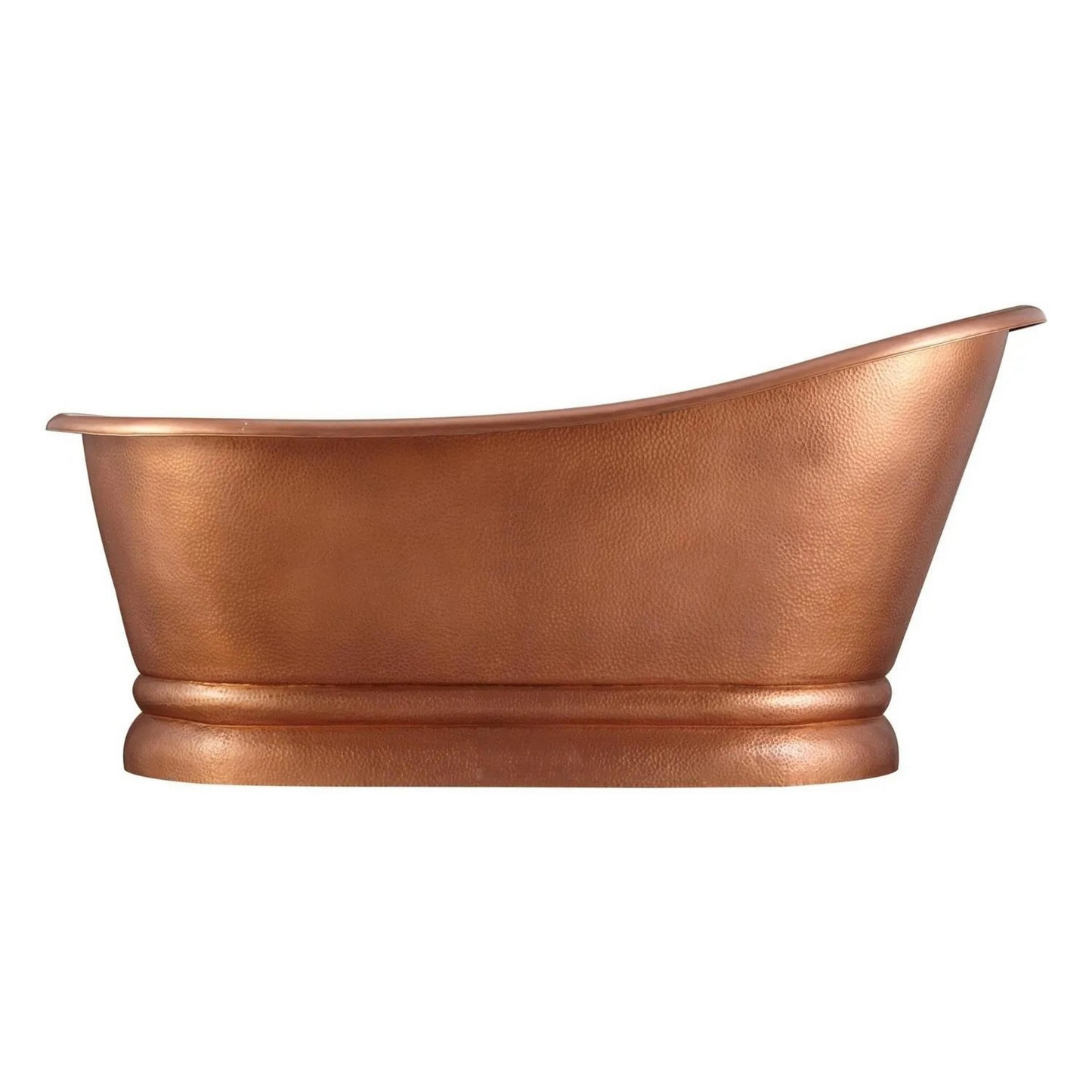 Handmade Hammered Copper Bathtub Freestanding