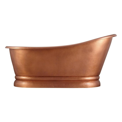 Handmade Hammered Copper Bathtub Freestanding