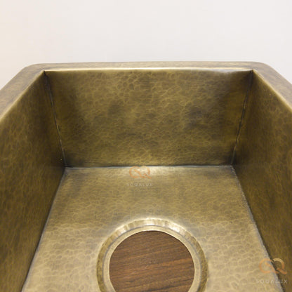 Hammered Brass-Bronze Sink