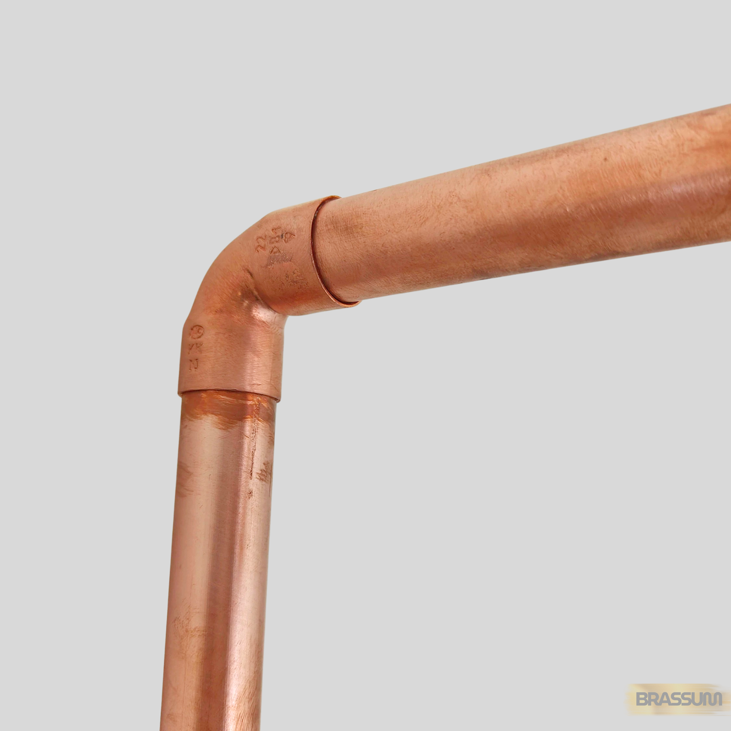 Unlacquered Solid Copper And Brass Outdoor Shower