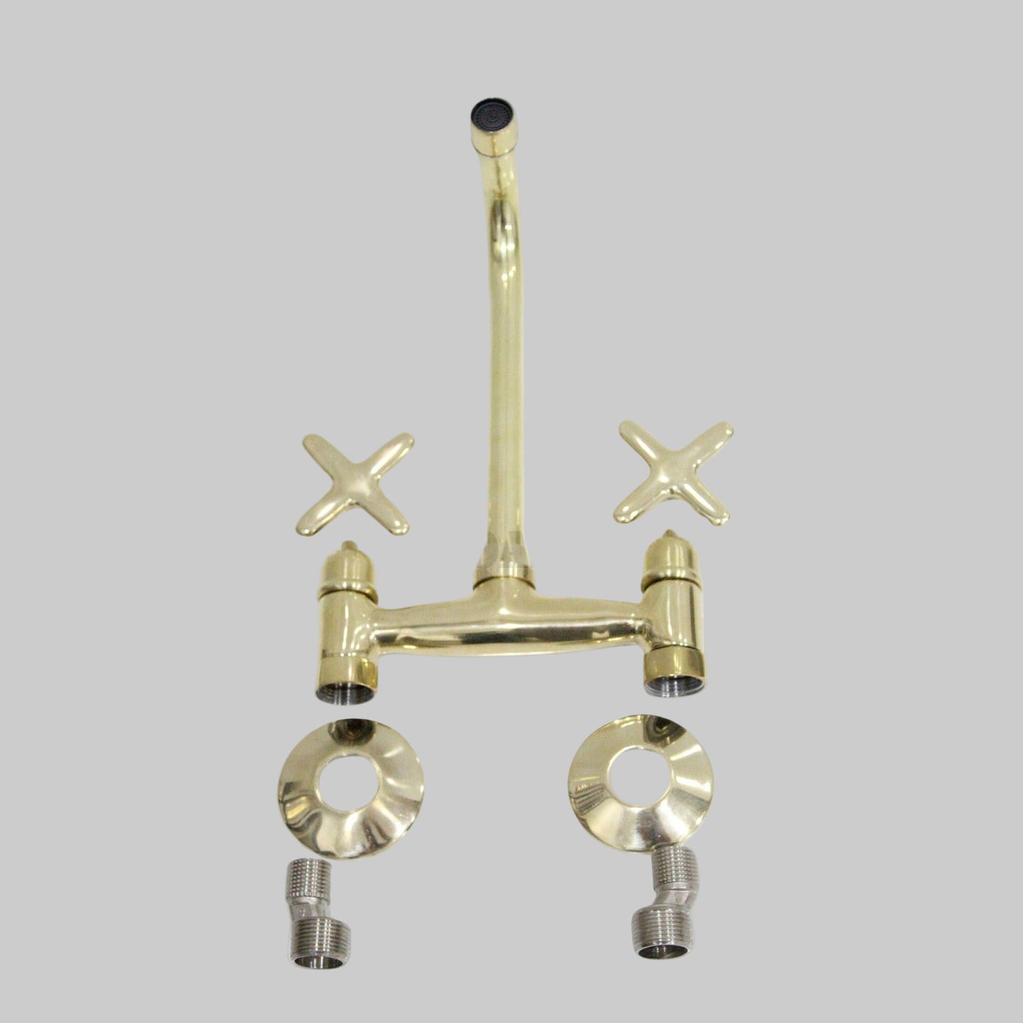 Brass Wall-Mounted Faucet