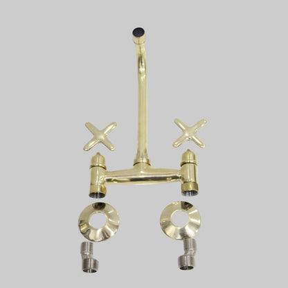 Brass Wall-Mounted Faucet