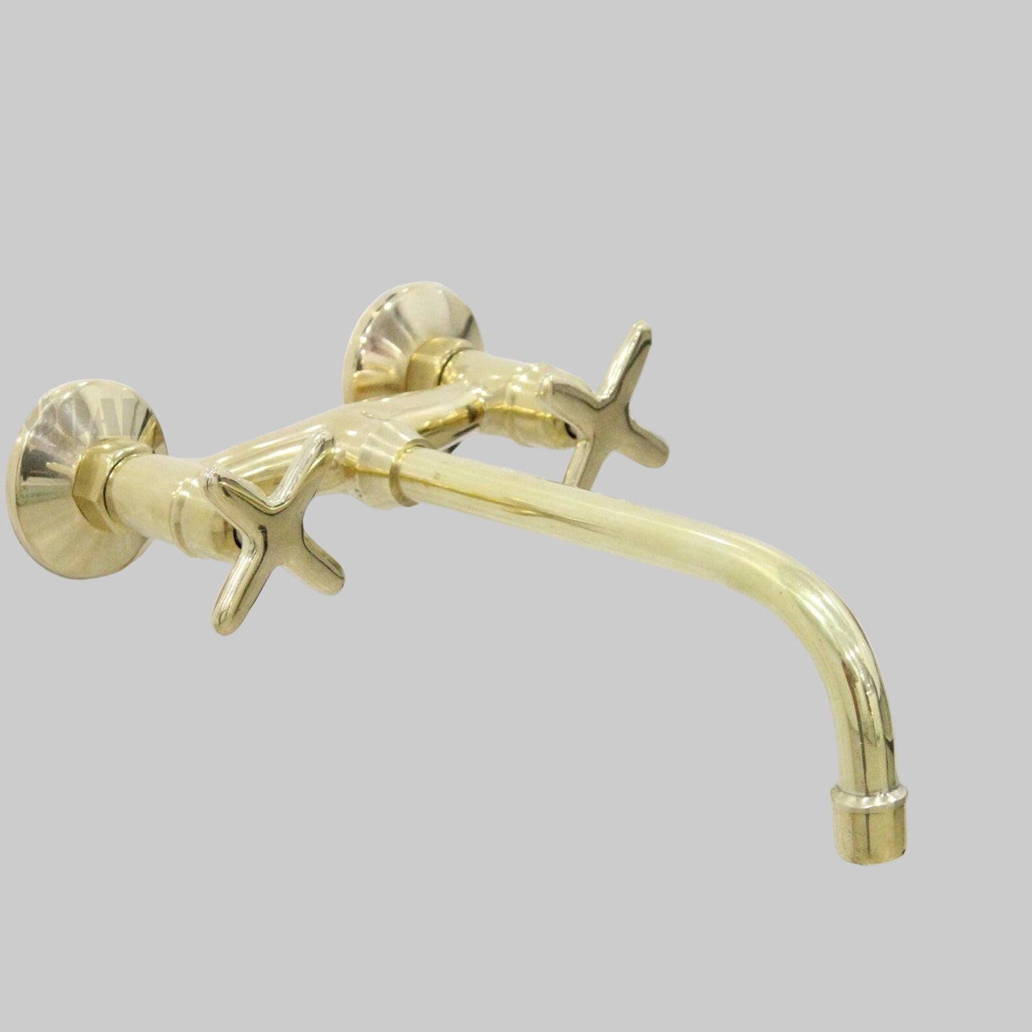 Brass Wall-Mounted Faucet