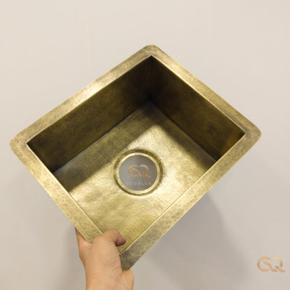 Hammered Brass-Bronze Sink