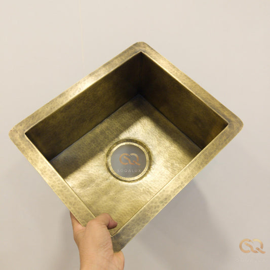 Hammered Brass-Bronze Sink
