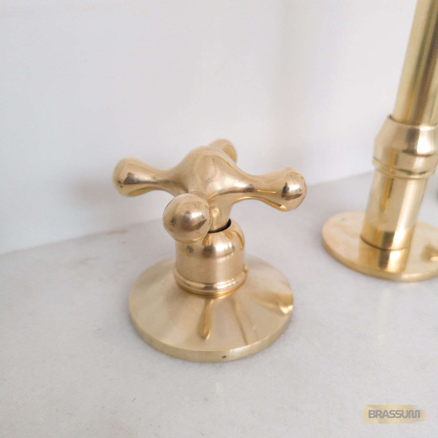 Widespread 3-Hole Solid Brass Bathroom Faucet