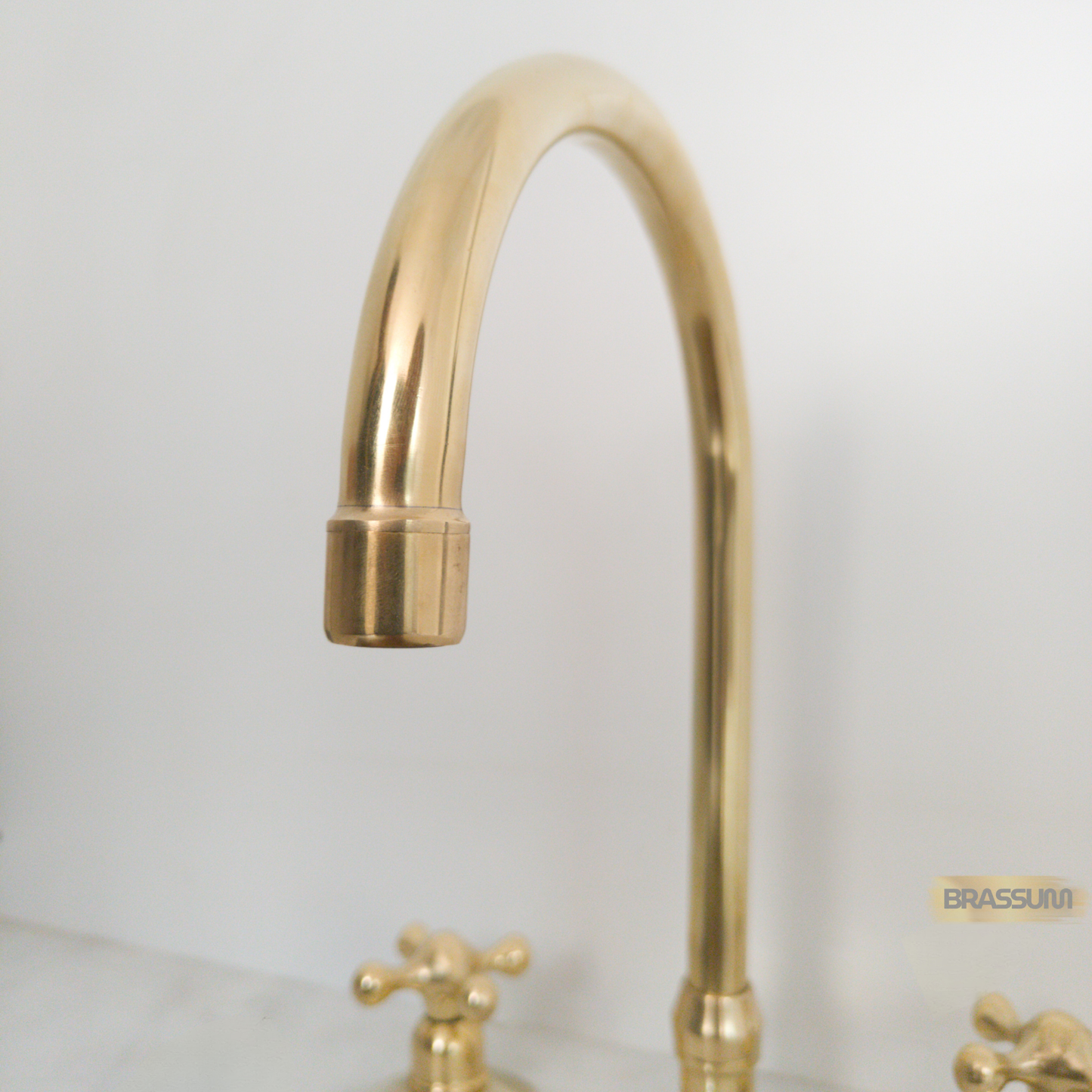 Widespread 3-Hole Solid Brass Bathroom Faucet